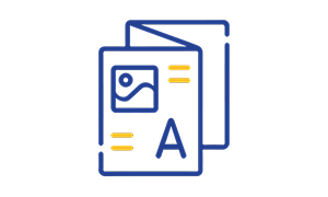 نمونه چاپ دیجیتال بروشور در چاپخانه نیما