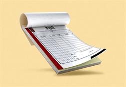 چاپ کاربن لس دو رنگ قرمز و مشکی